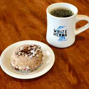   at White Heron Tea and Coffee in Portsmouth