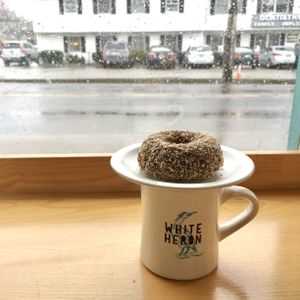   at White Heron Tea and Coffee in Portsmouth