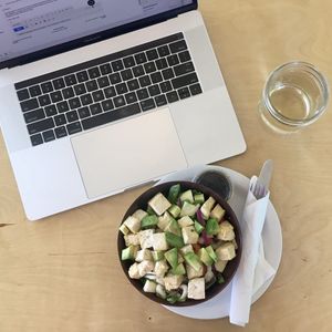   at White Heron Tea and Coffee in Portsmouth