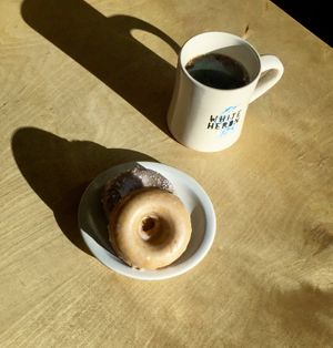   at White Heron Tea and Coffee in Portsmouth