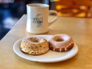   at White Heron Tea and Coffee in Portsmouth