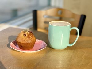   at White Heron Tea and Coffee in Portsmouth