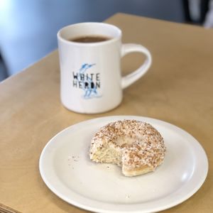   at White Heron Tea and Coffee in Portsmouth