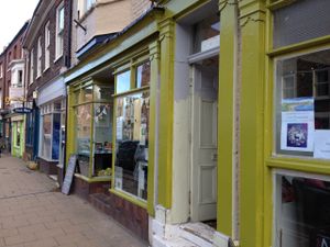 outside at Cafe 68 in York