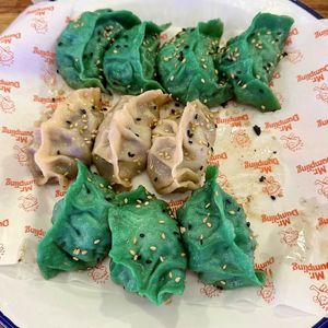 Vegan combo  at Mr Dumpling in Mallorca