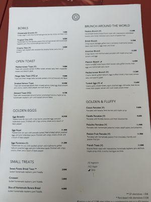 Vegetarian and vegan options on the menu   at Rise & Dine | Brunch & Fine Dining in Funchal