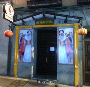 External view at Al Natural in Madrid