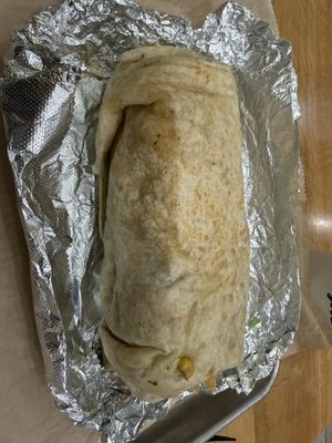 Burrito  at Willy's Mexicana Grill in Atlanta