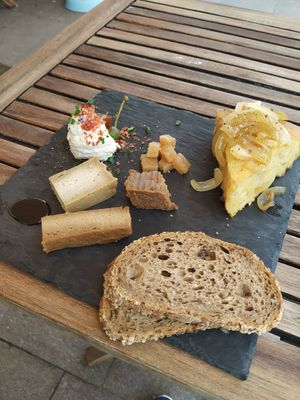 Plato del día at Baobab in Fuerteventura