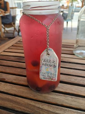 The perfect drink for a very hot day! at Baobab in Fuerteventura