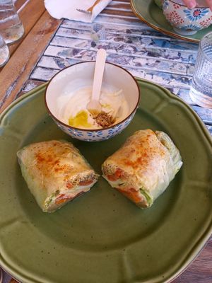 Baghdad wrap at Baobab in Fuerteventura