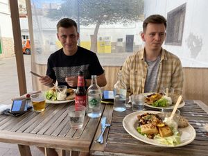 con gli amici presso gli amici 🤍baobab🤍 #Veganuary at Baobab in Fuerteventura