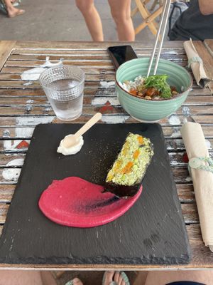 #vegansushi  at Baobab in Fuerteventura