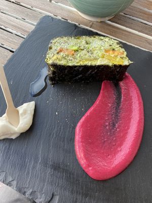 ‘Salmon Variatons’   at Baobab in Fuerteventura