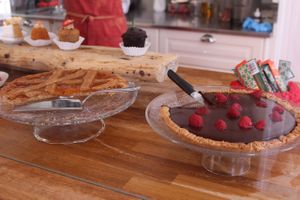 cakes and glutenfree muffins at Baobab in Fuerteventura