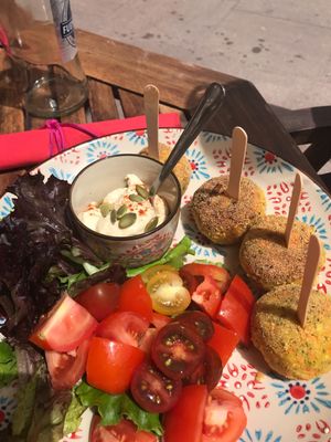 Special which was croquettes at Baobab in Fuerteventura