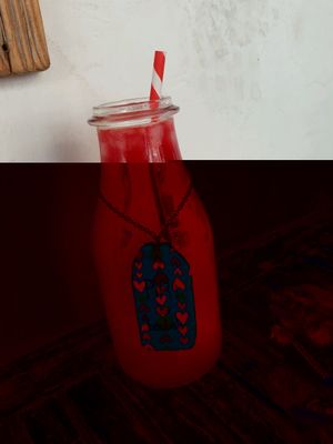 Juice peace  at Baobab in Fuerteventura