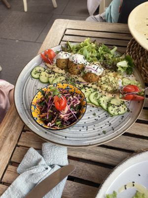Falafel  at Baobab in Fuerteventura