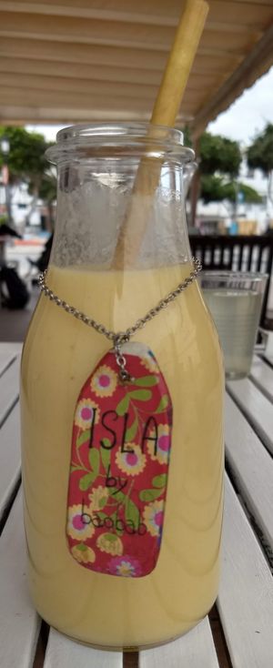 Isla Smoothie at Baobab in Fuerteventura