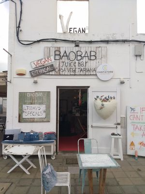 Baobab frontage at Baobab in Fuerteventura