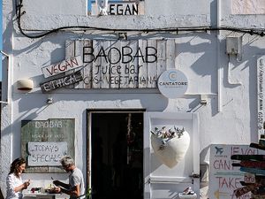 Baobab Vegan Restaurant, Corralejo at Baobab in Fuerteventura