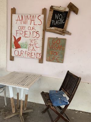 for a better world  at Baobab in Fuerteventura