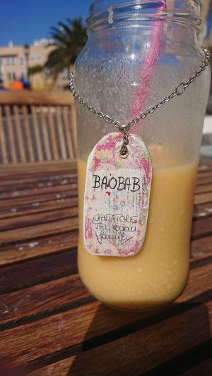 Baobab smoothie at Baobab in Fuerteventura
