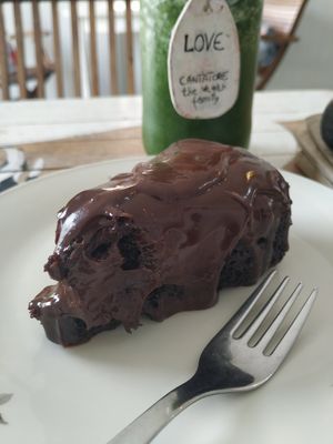 The perfect vegan combo at Baobab in Fuerteventura