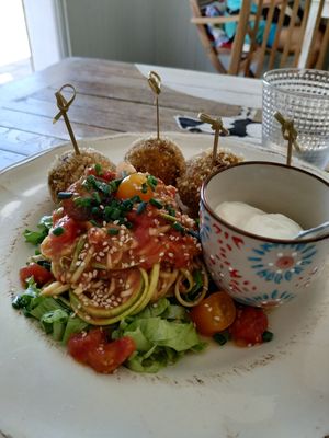 Dish of the day at Baobab in Fuerteventura