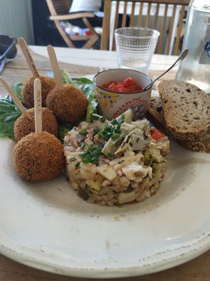 Dish of the day at Baobab in Fuerteventura