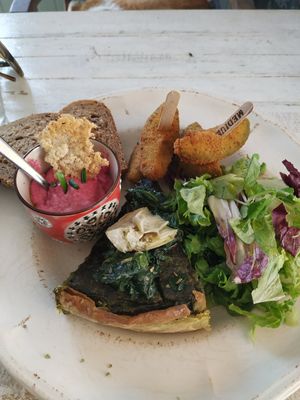 Dish of the day at Baobab in Fuerteventura