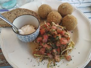 Plato del dia at Baobab in Fuerteventura