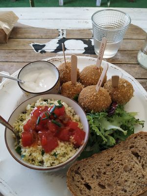 Plato del dia at Baobab in Fuerteventura