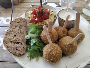 Dish of the day at Baobab in Fuerteventura