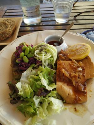 Plato del dia at Baobab in Fuerteventura