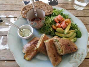 Very special dish of the day at Baobab in Fuerteventura