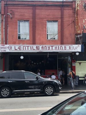 Not quite the same groovy vibe as the Melbourne location.  at Lentil as Anything - Newtown in Newtown