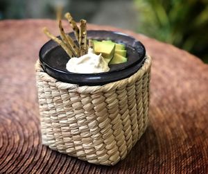 Black bean soup at Néctar en Camino Silvestre in San Miguel De Allende