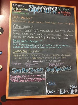 Specials July 2021 at The Farm Concessions and Café in Keene