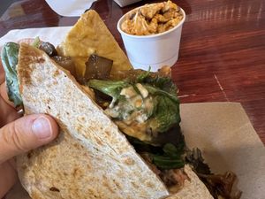 A little messy at The Farm Concessions and Café in Keene