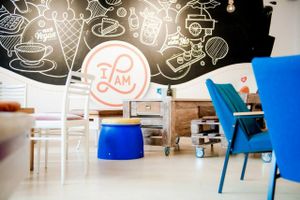 in the back at I Am Love in Bochum