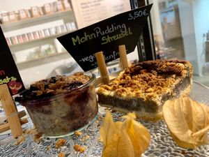 poppy seed cake at I Am Love in Bochum