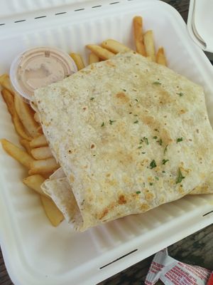 Albuquerque Crunchwrap at The Wayward Vegan in Seattle