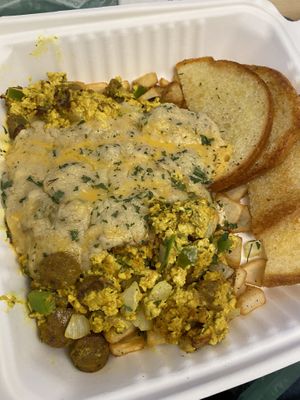 Farmers hash at The Wayward Vegan in Seattle