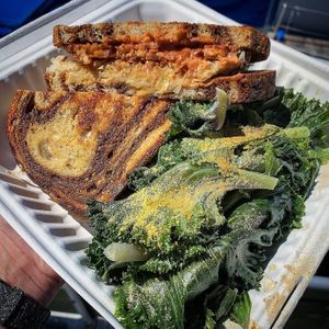Tempeh Ruben at The Wayward Vegan in Seattle