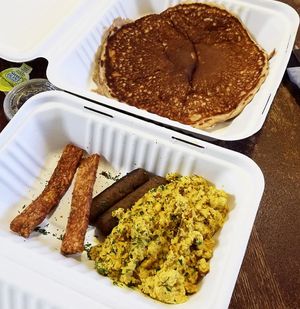 Griddle Combo  at The Wayward Vegan in Seattle