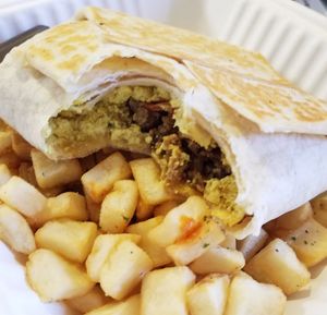 Good Morning Crunchwrap  at The Wayward Vegan in Seattle