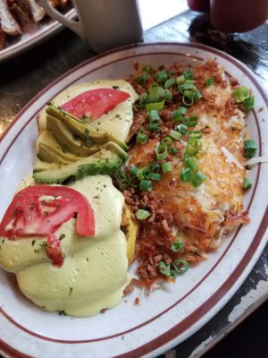 The Ex-Benedict at The Wayward Vegan in Seattle