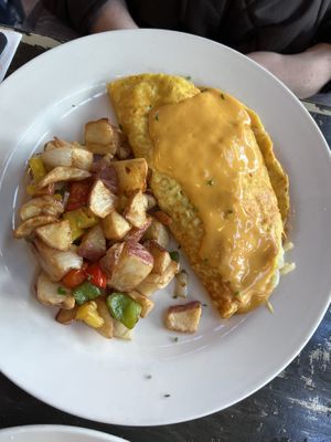 Hillbilly Omelette  #Veganuary at The Wayward Vegan in Seattle