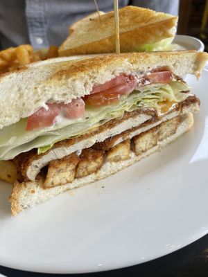 Vegan Chico melt  at The Wayward Vegan in Seattle
